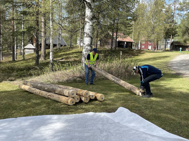Vårdugnad på Lands Museum